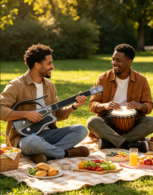 🎸🎸AirFret N.1 Stringless Smart Guitar🎸🎸 | Foldable, Lightweight, Play Instantly — Perfect for Beginners & Travel