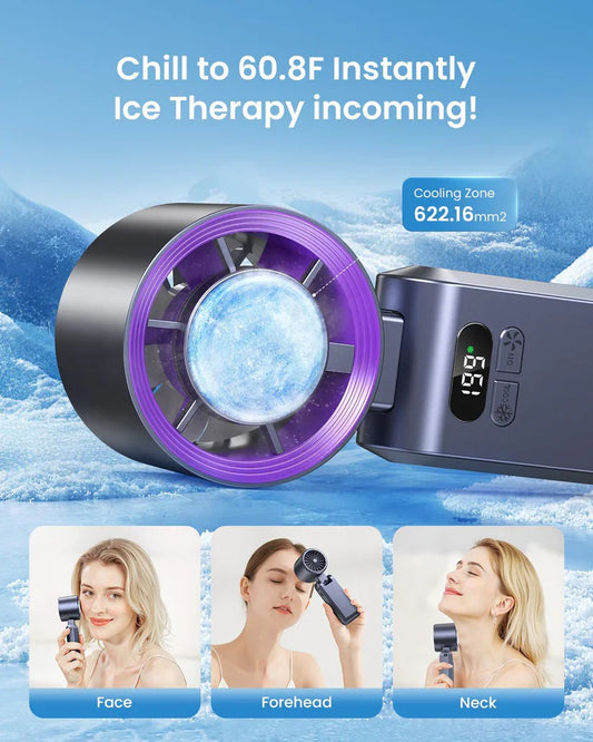 Ultra-High Speed 199-Level Turbo Portable Fan