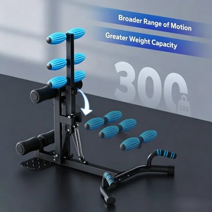 🏋️ Adjustable Deep Squat Machine | 3-in-1 Glutes Abs Leg Trainer, Low-Impact Home Gym Equipment for Full Body Workout