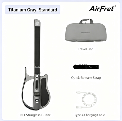 🎸🎸AirFret N.1 Stringless Smart Guitar🎸🎸 | Foldable, Lightweight, Play Instantly — Perfect for Beginners & Travel