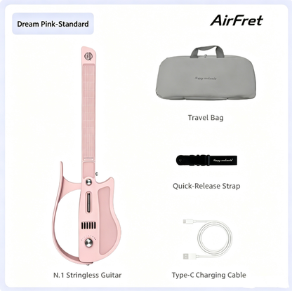 🎸🎸AirFret N.1 Stringless Smart Guitar🎸🎸 | Foldable, Lightweight, Play Instantly — Perfect for Beginners & Travel
