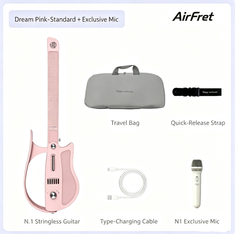 🎸🎸AirFret N.1 Stringless Smart Guitar🎸🎸 | Foldable, Lightweight, Play Instantly — Perfect for Beginners & Travel